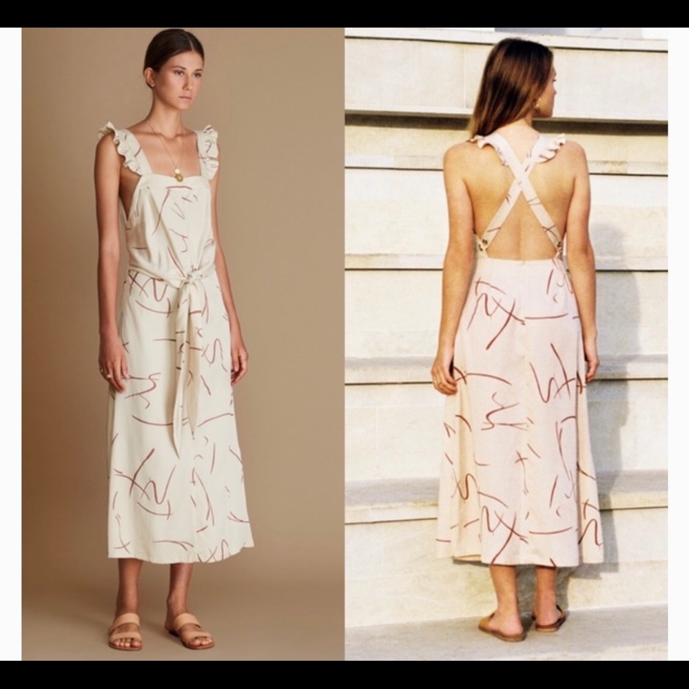 ANTHROPOLOGIE - Sancia boho romantic dress - size S